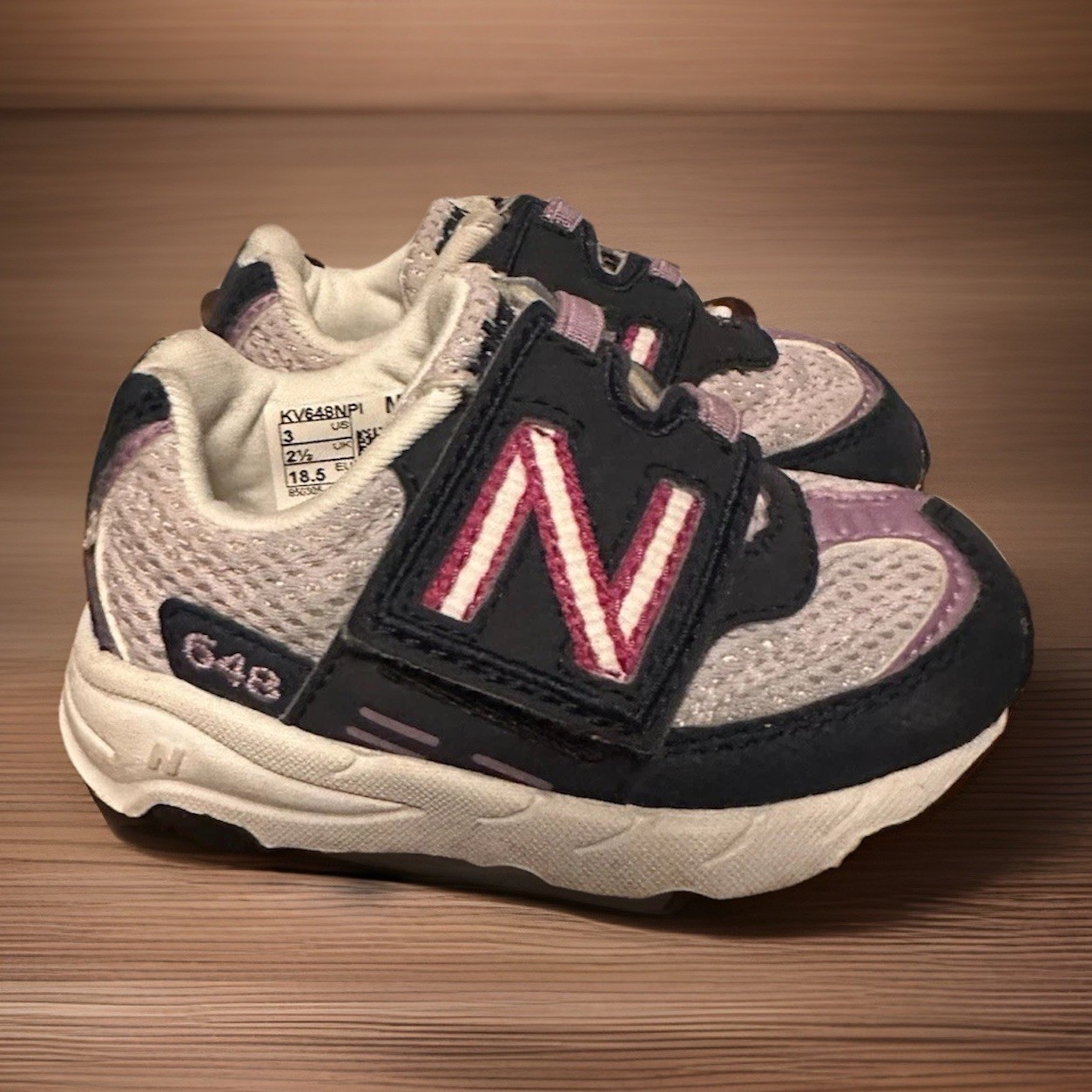 Size 3 Pink Purple Euc