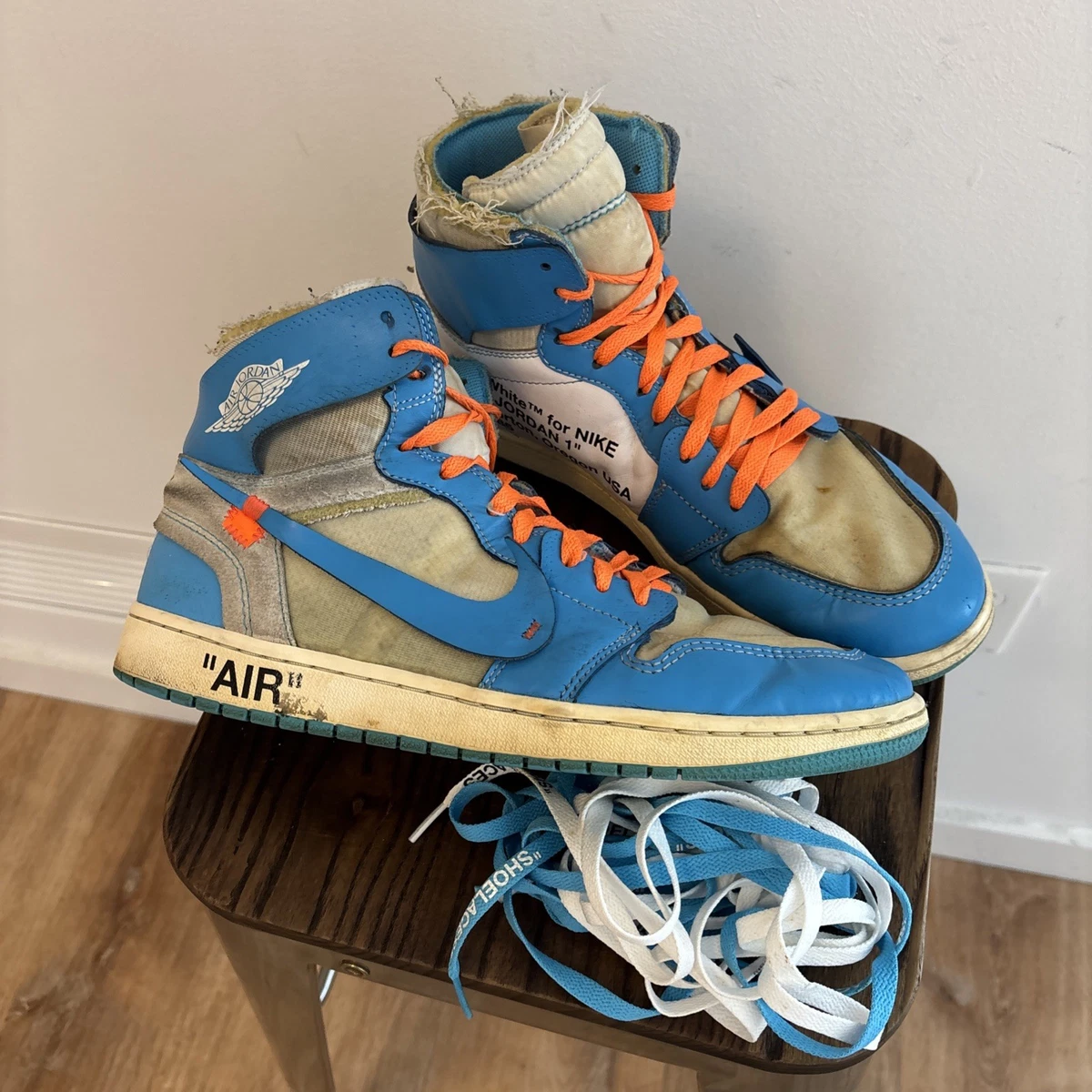 Jordan 1 Retro OG x Off-White High White | eBay