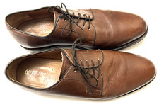 Samuel Windsor Brown Leather with Rubber Soles Men's Size 12D Lace Up Oxfords