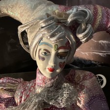 Haunted Jester Doll Active Spirit~ Belladrix ~ Neutral Mischievous Prankster 16"