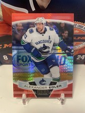 2019-20 O-Pee-Chee Platinum Red Prism /199 Alexander Edler Canucks #35!