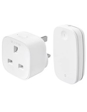 IKEA TRETAKT Smart Plug with Remote Control Wireless Remote Switch Plug – White