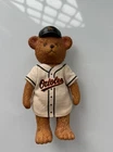VTG 1994 Russ Atlanta Braves Baseball Teddy Bear MLB Collectible Resin Figurine