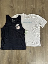 MADE IN AMERICA TAGLESS BEACH SHIRTS SIZE XLARGE LOT OF 2 NEW WITHOUT TAGS