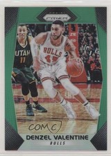 2017-18 Panini Prizm Green Prizm Denzel Valentine #246 1u6