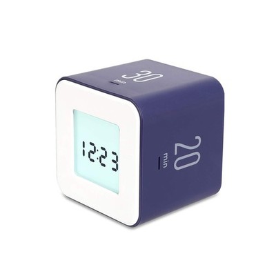 Multi Cube Timer/Rotating Flip Clock Timer (Violet), Simple Operation, Digita...