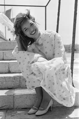 Elsa Martinelli Beautiful In Pretty Dress 8x12 giclee photo 