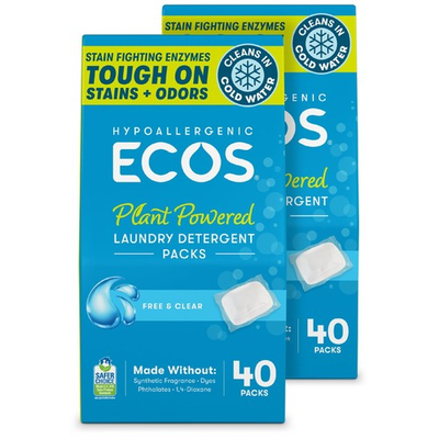 #ad Laundry Detergent Packs 80 Loads 100% Plastic Free Packaging Convenient ... $42.23