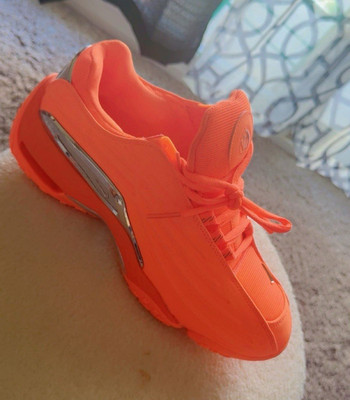 Nike NOCTA Glide Low Top Athletic Sneakers Orange Lace Up Men's Solid
