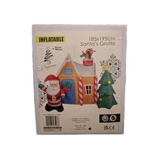 Inflatable LED Santa's Grotto House - 185 x 195cm - 509022 ⭐️⭐️⭐️⭐️⭐️ ✅️