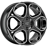 "Alufelge FüR Mercedes EQA 7,5J18\" 5X112 40 73 MSW MSW 83 Gloss Black Full"