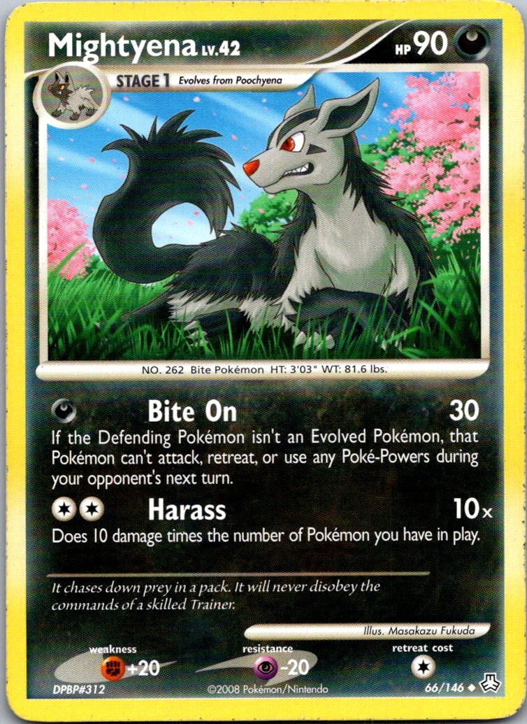 Mightyena 66/146 Legends Awakened Uncommon LP