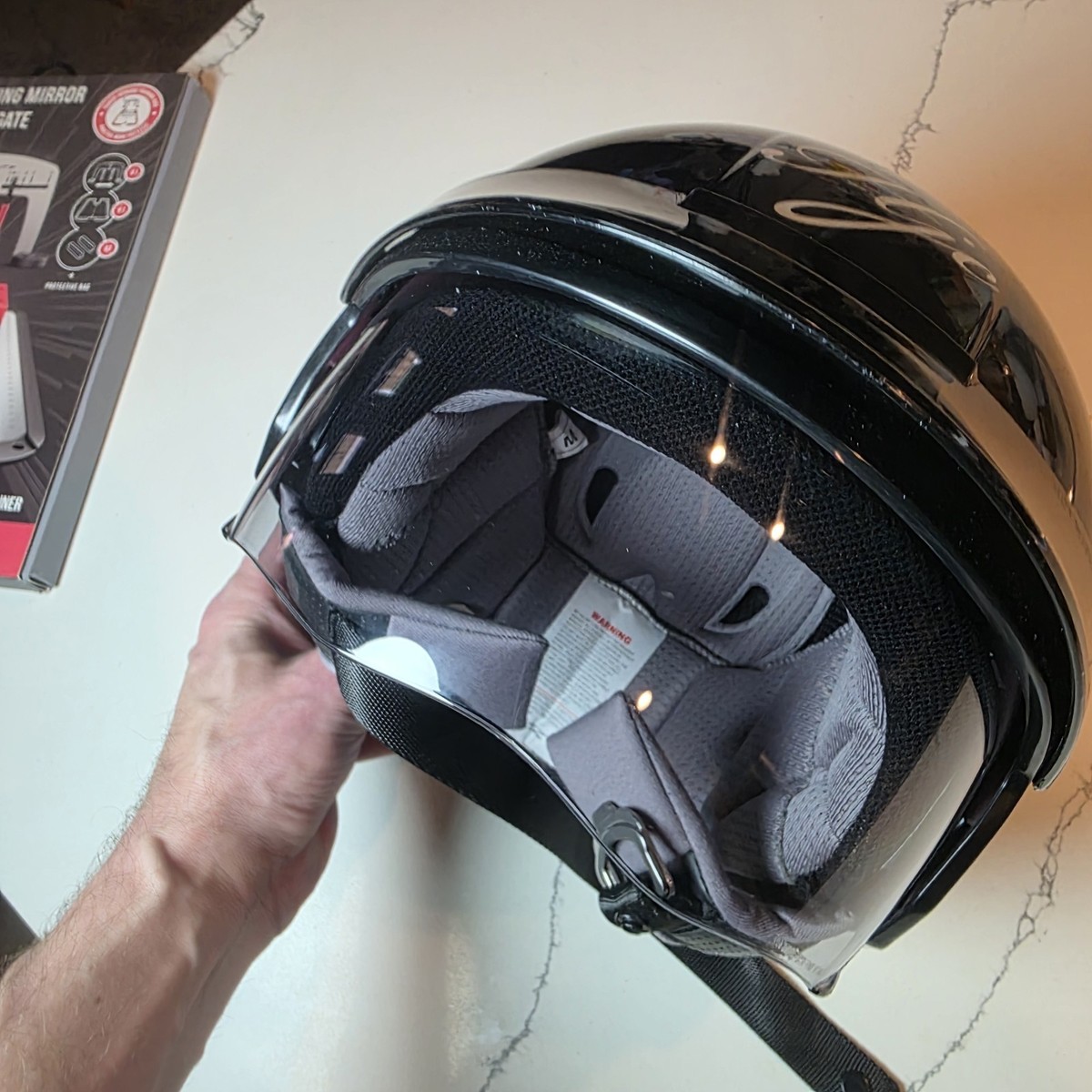 blue butterfly motorcycle helmet Blue butterfly helmet