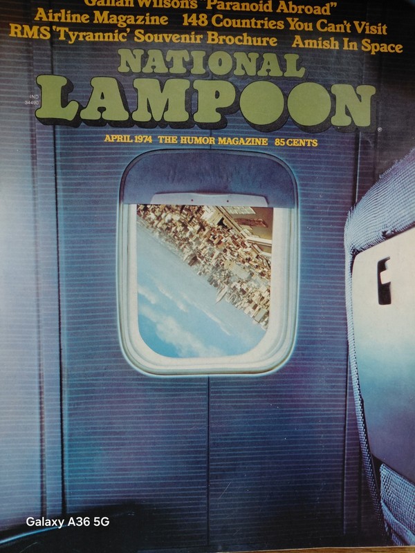 National Lampoon magazine April 1974