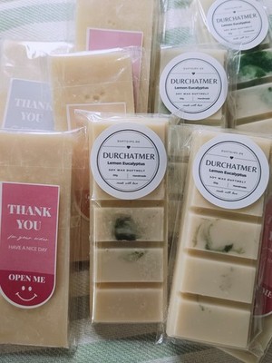 Handgemachtes Duft Wachs Melt Snap Bar - 100% Sojawachs~ Durchatmer