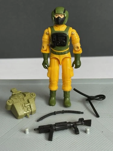 1985 Vintage Hasbro Gijoe Airtight Action Figure Mint Complete