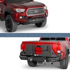 For 2016-2023 Toyota Tacoma Stubby Front Rear Bumper Wdual Swing Led Lights