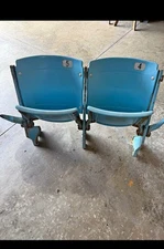 Chicago Bears Soldier Field Stadium Chairs Circa 1980’s To 2003