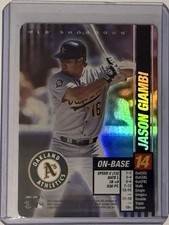 Jason Giambi 2002 MLB Showdown Base Set FOIL SP #240 A's Athletics