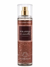 Bath Body Works WRAPPED IN VANILLA Fine Fragrance Mist 8oz.