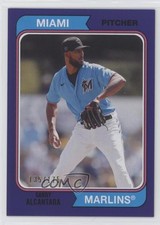 2020 Topps Archives 1974 Topps Purple 135/175 Sandy Alcantara #179 04k4