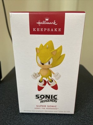 Hallmark Keepsake 2025 Super Sonic the Hedgehog Ornament (C)