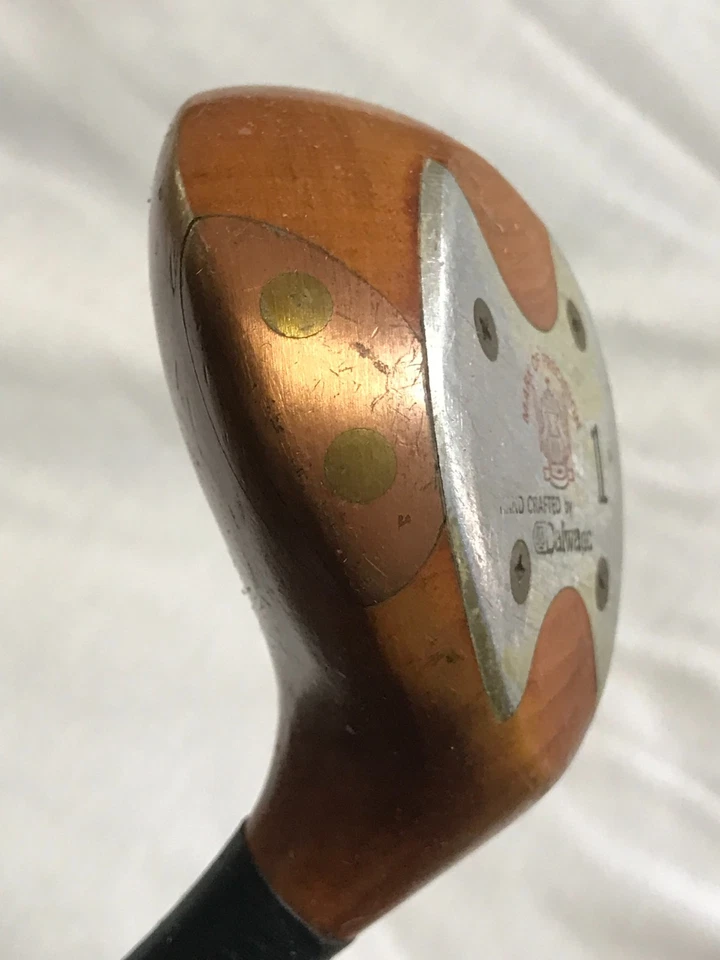 Caqui feito à mão por Diawa #1 driver grafite rígido flexível eixo camurça aderência - Imagem 4 de 4