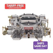 Edelbrock 9905 One Silver Reman. 600cfm Carburetor - Manual Choke Performance
