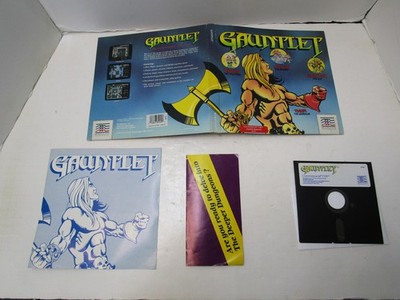 GAUNTLET FOR COMMODORE 64 128 GAME BY MINDSCAPE TESTED AND WORKING L#U24  ️