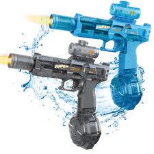 Rechargeable Water Gun Fully Automatic Flame Sensor Ligh Outdoor Toy for adult