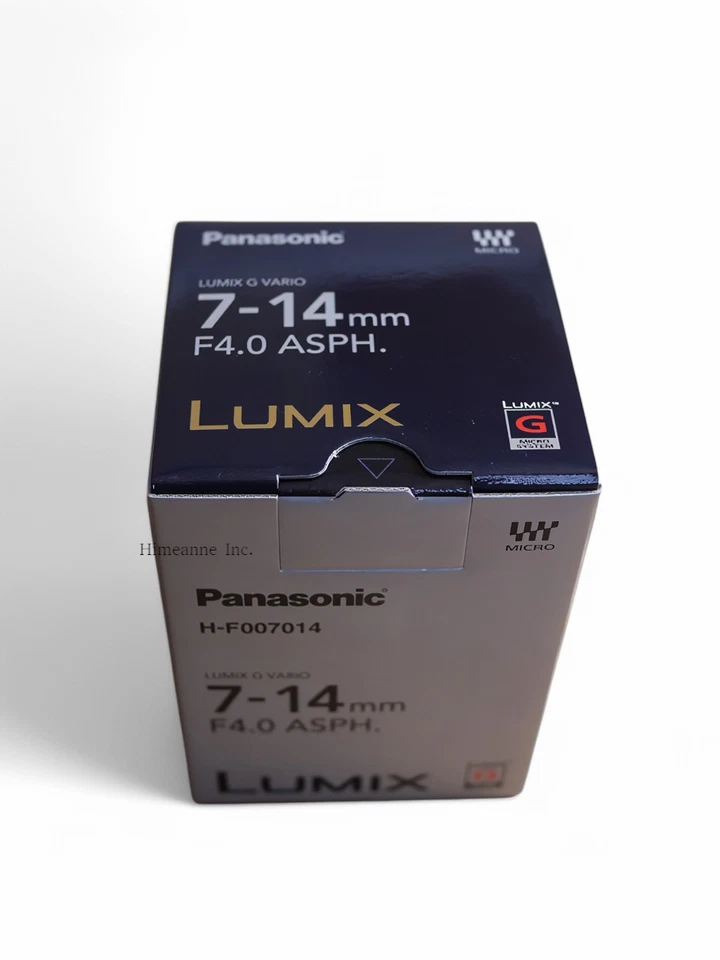 Panasonic LUMIX G VARIO 7-14mm F4.0 ASPH Grand Angle Zoom Lens H-F007014 Camera - Photo 1/4