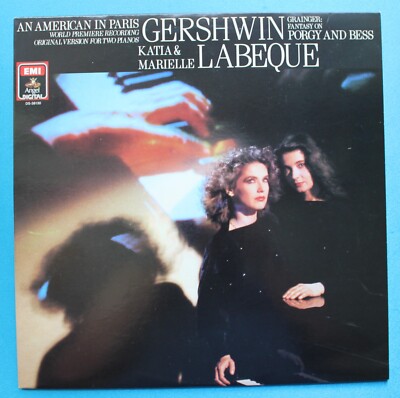 Katia & Marielle Labeque-1984 Classical Jazz Gershwin/Grainger NM-/NM-