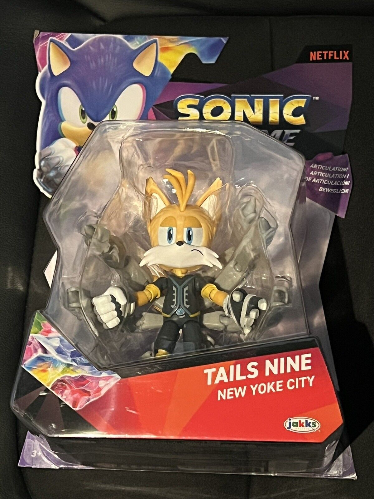  Sonic Prime 5 Nine Tails Action Figure : Toys & Games