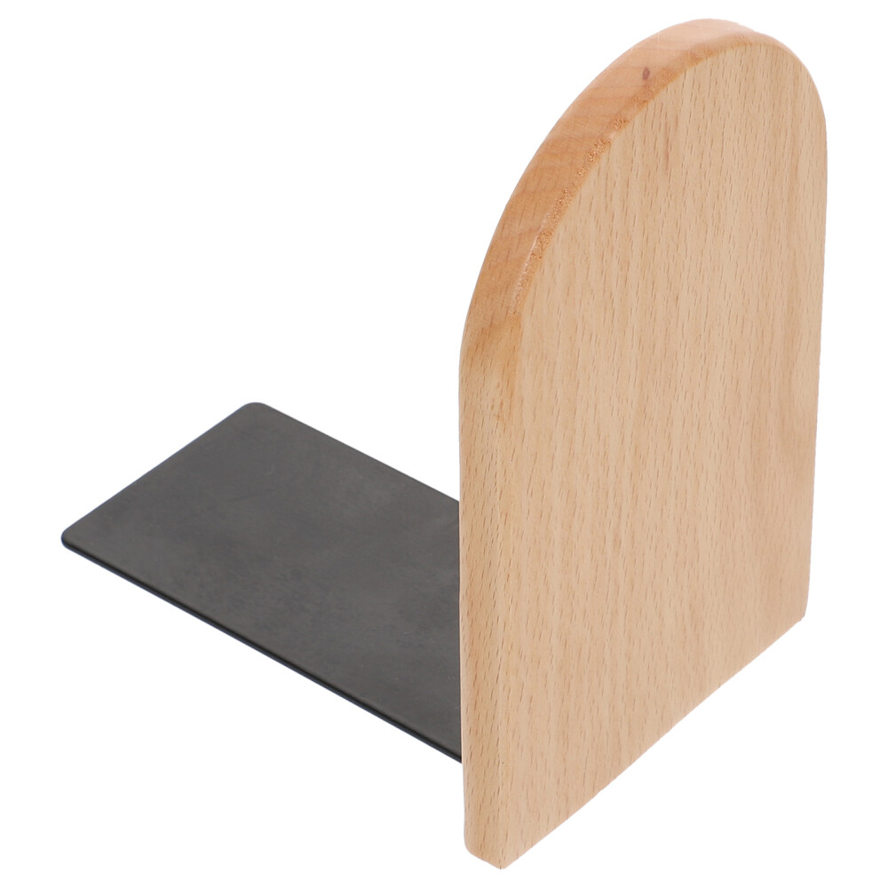 Portalibros de escritorio con soporte para estantes organizador de sujetalibros de metal