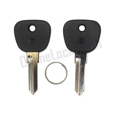 2x New Uncut Blade Ignition and Door Non-Transponder Key Blanks for BMW Vehicles