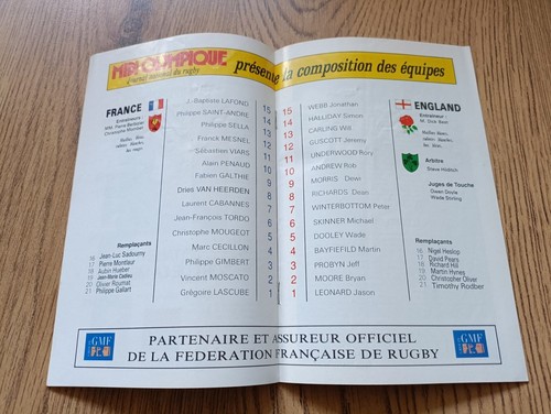France Rugby Union Programmes 1968 - 2009 - Picture 25 of 66