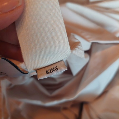 NWT! Quince 100% Organic Cotton Sateen Sand Duvet & Shams! King (Y36) - Picture 10 of 12