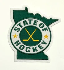 Minnesota Wilds State Of Hockey  Jersey Patch