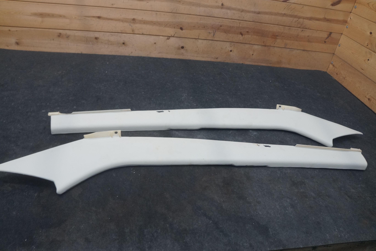 Set 2 Rear Left Right Upper C Pillar Cover Trim Panel Rolls Royce Phantom 2004