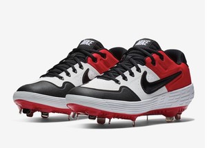 red jordan baseball cleats
