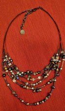 5-Reihige Modeschmuck-Kette von LR