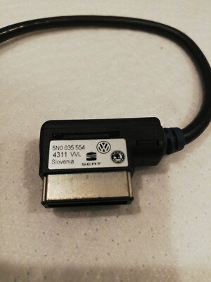 Volkswagen Skoda  MDI Cable Adapter 5N0 035 554 K 4311WL OEM