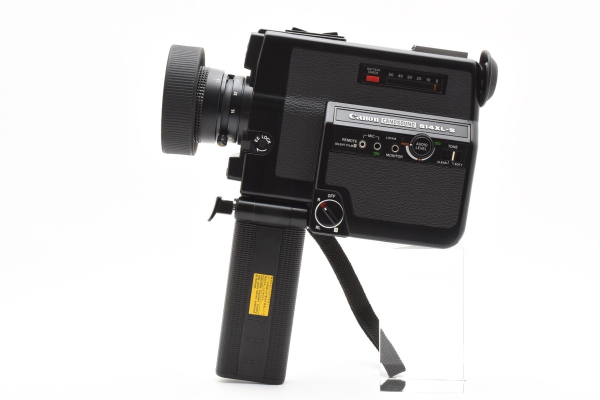 キャノン8ミリCANOSOUND 514XL-S made in Japan 514XL-S - Canon Camera Museum