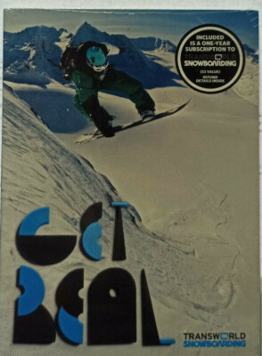 Get Real -Transworld Snowboarding DVD NEU & OVP