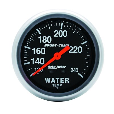 Engine Coolant Temperature Gauge Auto Meter 3433 | eBay