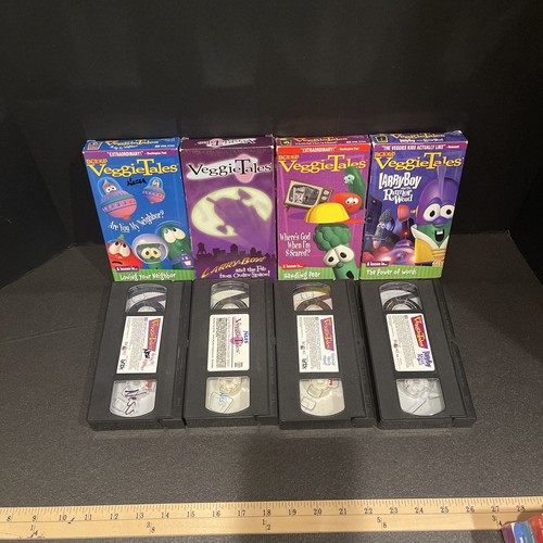 VeggieTales VHS Lot 15 mit zwei VeggieTales Büchern - Bild 8 von 11