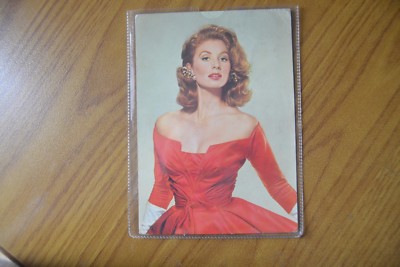 AK SUZY PARKER KÜNSTLERIN SCHAUSPIELERIN MODELL REISTE 1961 SUBALPINA AA