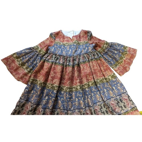Pippa & Julie bell sleeve bohemian dress size Girls 4 - Picture 2 of 15