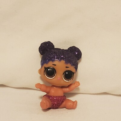 LOL Surprise Doll Purple Queen Lil Sister Glitter Figure MGA  Entertainment