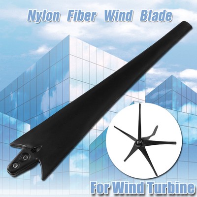 600mm <b>Wind Turbine</b> Generator Nylon Fiber Blade Windmill Power ...